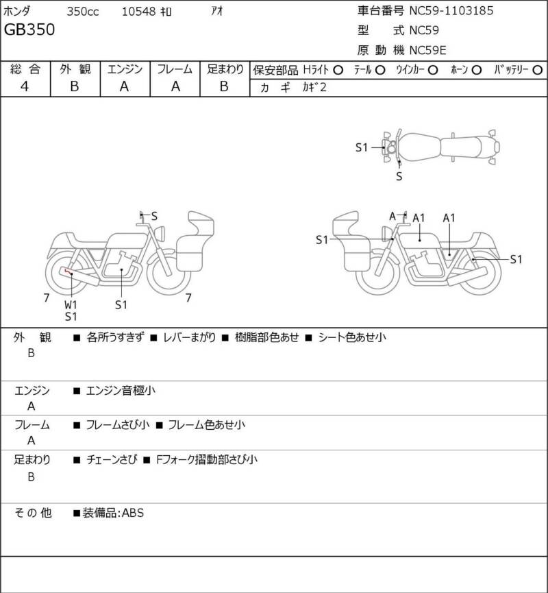 Карта повреждений