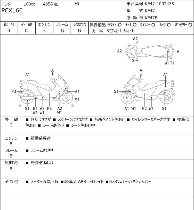 Карта повреждений