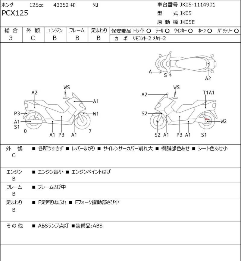 Карта повреждений