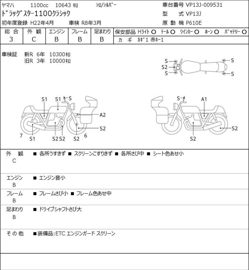 Карта повреждений