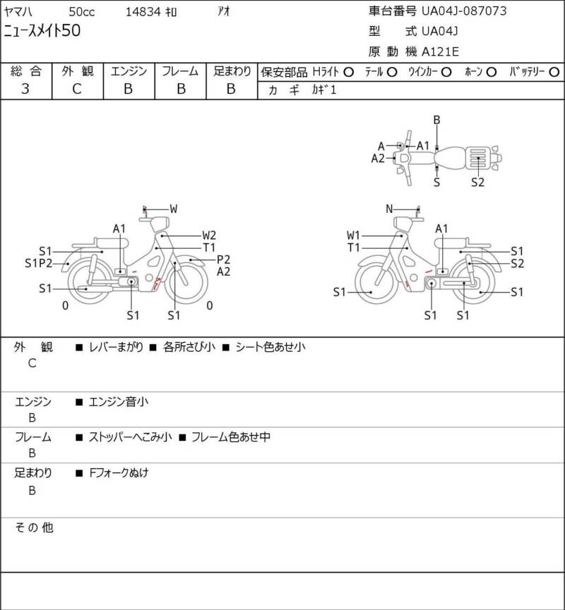 Карта повреждений
