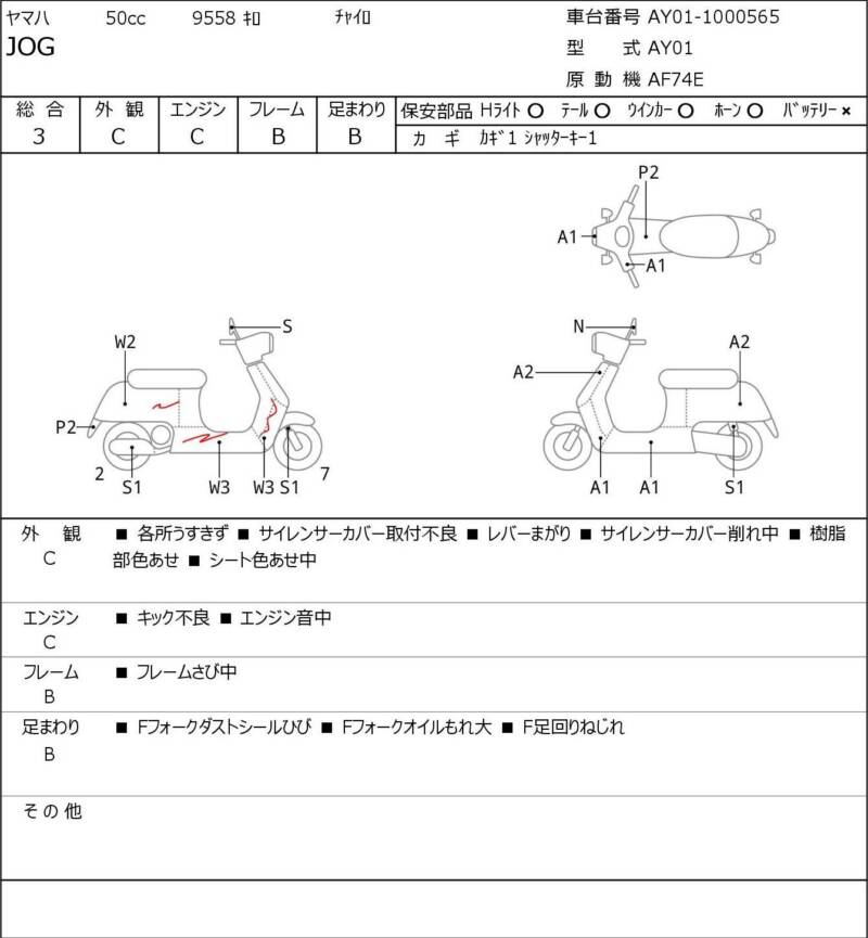 Карта повреждений