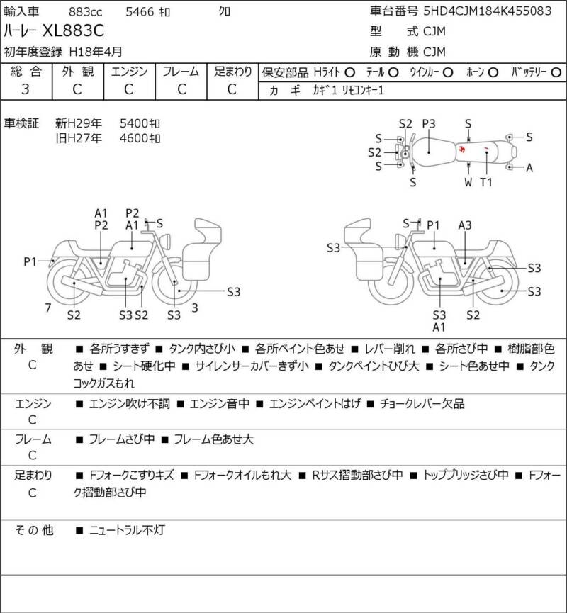 Карта повреждений