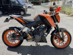 KTM 200 DUKE 2012