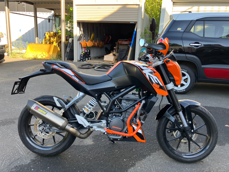 KTM 200 DUKE 2012