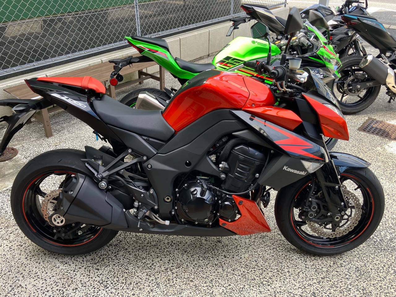 Kawasaki Z1000 2012