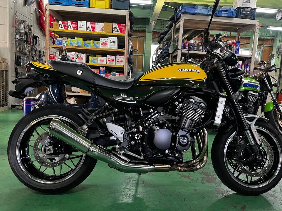 Kawasaki z900rs yellow ball ed 2023