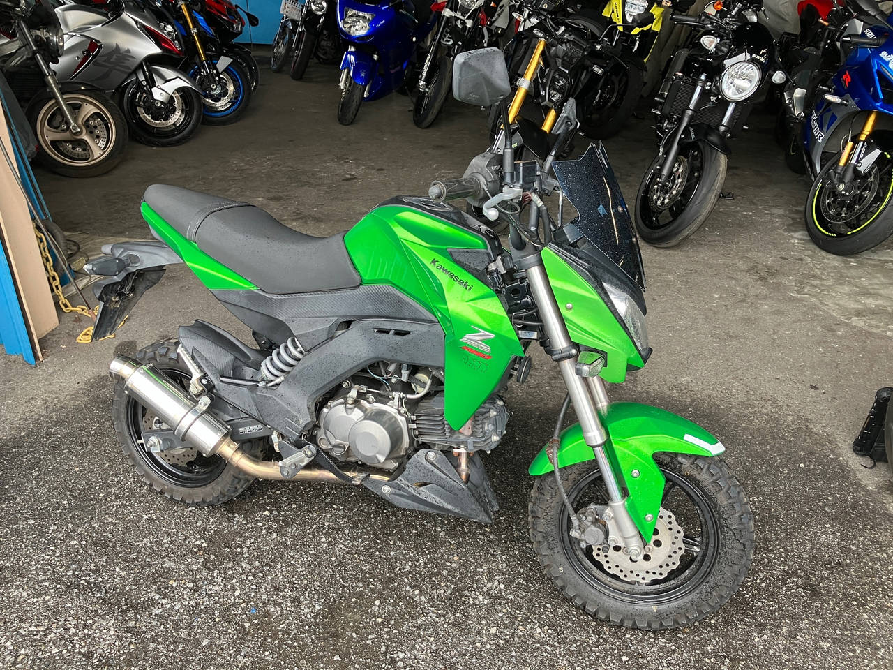 Kawasaki Z125 PRO 2016