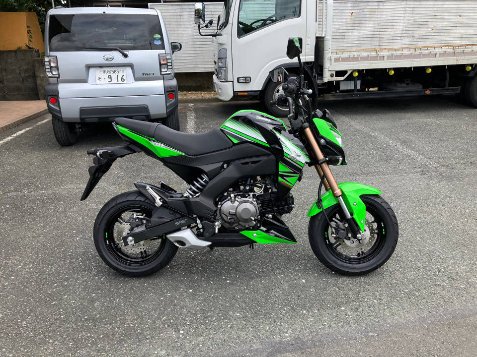 Kawasaki Z125 PRO 2016