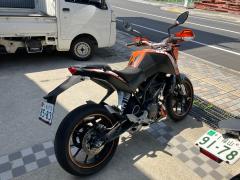 KTM 200 DUKE 2012
