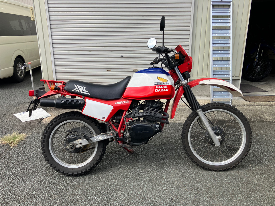 Honda XL250R PARIS-DAKAR 1982