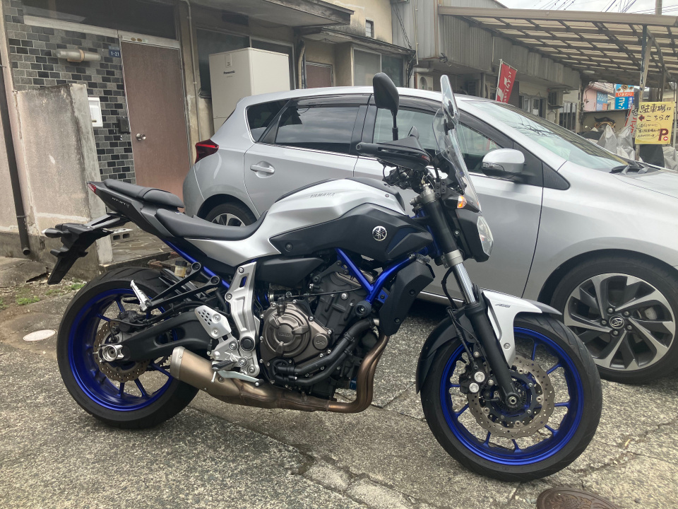 Yamaha MT-07A 2015