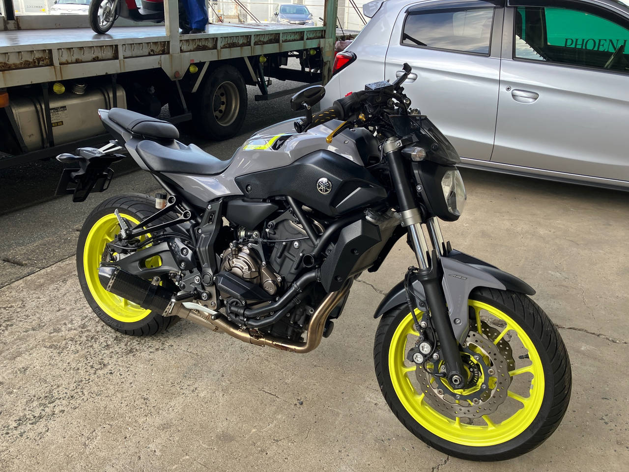 Yamaha MT-07 2018