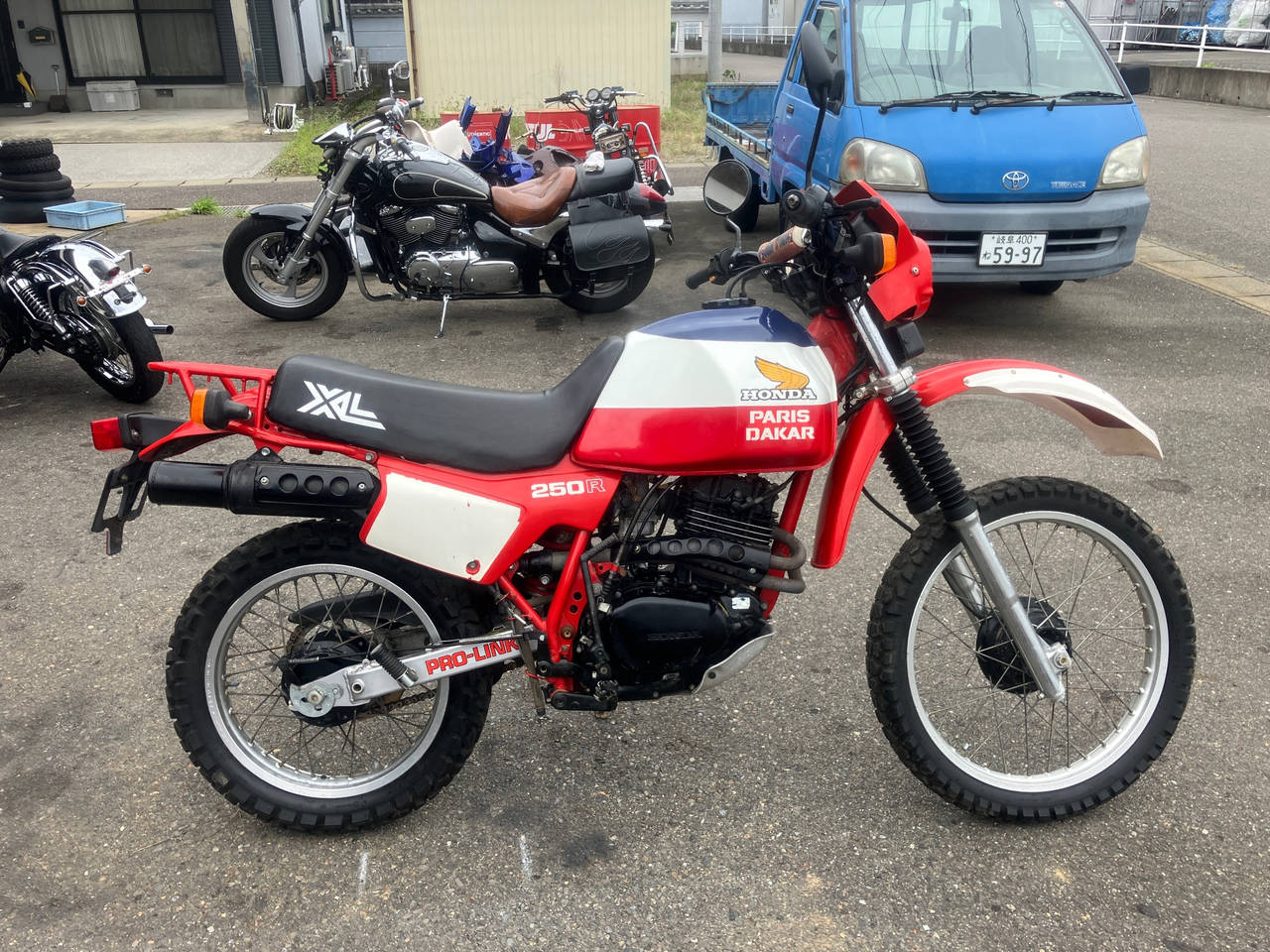 Honda XL250R PARIS-DAKAR 1982