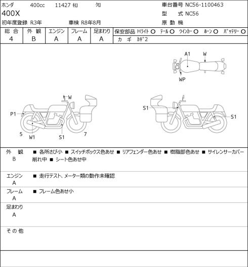 Honda 400x 2021