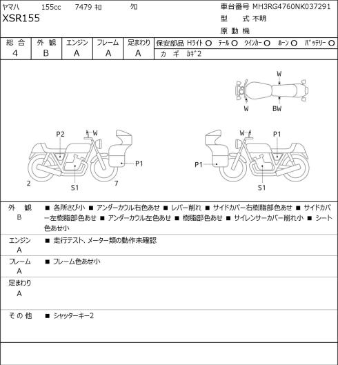 Yamaha XSR155 2022