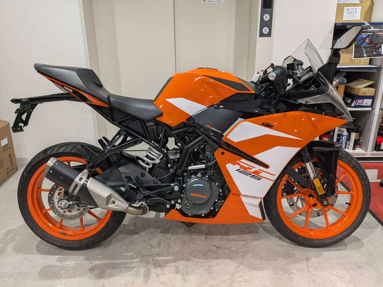 KTM RC 125 2017