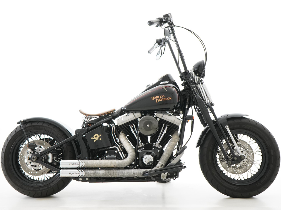 HD CROSS BONES FLSTSB1580 2008